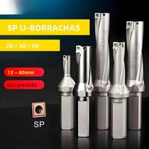 Brocas Indexáveis SP U De 13mm a 40mm Para Torno CNC, Usinagem De Metal, Série C20 C25 C32 C40 Brocas Indexáveis SP U De 13mm a 40mm Para Torno CNC, Usinagem De Metal, Série C20 C25 C32 C40