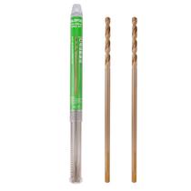 Brocas longas de cobalto HLOFIZI 1/4 x 30 cm (pacote com 2) para madeira Brocas longas de cobalto HLOFIZI 1/4 x 30 cm (pacote com 2) para madeira