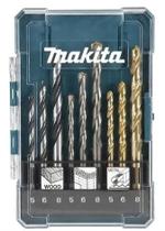 Brocas Makita 9 Pçs Concreto/ Madeira/ Metal Makita D-71962