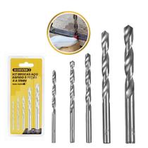 Brocas Para Aço e Metal - Kit 5 Peças 4mm 5mm 6mm 8mm 10mm