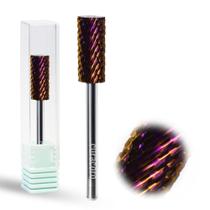 Brocas para unhas CURACORO Broca de metal duro de cano pequeno de 3,2 mm