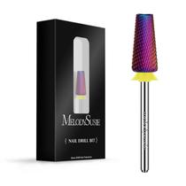 Brocas para unhas MelodySusie 5 em 1 carboneto de tungstênio roxo