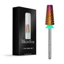 Brocas para unhas MelodySusie Professional 5 em 1 de carboneto de tungstênio