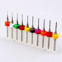Brocas Thincol Mini Twist 10 unidades de carboneto de tungstênio de 0,3-1,2 mm Brocas Thincol Mini Twist 10 unidades de carboneto de tungstênio de 0,3-1,2 mm