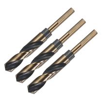 Brocas Twist uxcell 18 mm de nitreto preto e titânio dourado