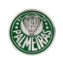 Broche Boton Metal Escudo Time 2.2x2.2cm Palmeiras - Mileno Broche Boton Metal Escudo Time 2.2x2.2cm Palmeiras - Mileno