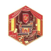 Broche Com Tema De Filme De Esmalte Geométrico, Broche Criativo Para Sala Escolar, Emblema De Broche Com Tema De Filme De Esmalte Geométrico, Broche Criativo Para Sala Escolar, Emblema De