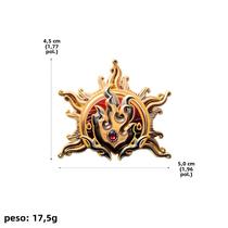 Broche/Crachá de Cosplay Rogue Poeta Guerreiro Paladin - Baldur's Gate 3 - Para Mochila