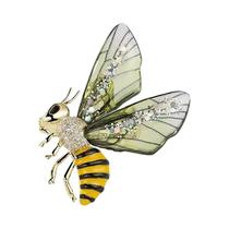 Broche de Borboleta Multicolorido com Cristais - Joia para Festa e Aniversário Broche de Borboleta Multicolorido com Cristais - Joia para Festa e Aniversário