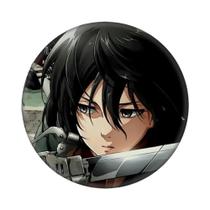 Broche De Cosplay De 58mm Do Anime Attack on Titan Eren Jaeger Grisha Jaeger Em Lata SPTE