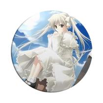 Broche De Cosplay De 58mm Do Anime Yosuga No Sora Haruka Kasugano, Pin SPTE Em Lata