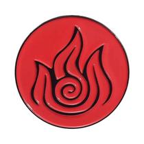 Broche De Esmalte Avatar: O Último Airbender - Nómada Do Ar, Tribo Do Fogo E Água - Joia Para Broche De Esmalte Avatar: O Último Airbender - Nómada Do Ar, Tribo Do Fogo E Água - Joia Para