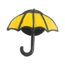 Broche De Esmalte Azul Com Trompa Francesa E Guarda-chuva Amarelo, Tema Do Filme How I Met Your