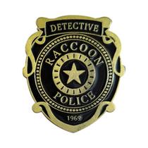 Broche De Esmalte Do Departamento De Polícia Raccoon Do Filme Resident Evil, Joia Decorativa Para