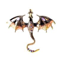 Broche De Esmalte Em Liga Em Forma De Feilong Universal Para Homens, Acessórios Para Roupas, Bolsas