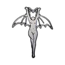 Broche De Esmalte Gótico De Halloween Com Vampiro, Morcego, Bruxa E Diabo Para Meninas, Acessório De