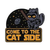 Broche De Esmalte Lateral De Gato, Joia De Lapela Com Tema De Animal Fofo, Inspirado Em Filmes De