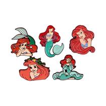 Broche De Esmalte Tinker Bell Ariel Para Roupas, Bolsas E Presentes De Joias Para Mulheres E Homens