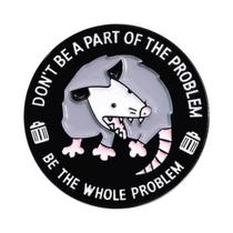 Broche De Esmalte Unissex Em Forma De Opossum, Pin De Lapela, Joias De Moda Para Mulheres E Homens