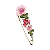Broche De Flor Com Strass Para Moda Feminina, Pins De Metal Personalizados, Acessórios Para Lenços, Broche De Flor Com Strass Para Moda Feminina, Pins De Metal Personalizados, Acessórios Para Lenços,