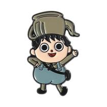 Broche De Halloween Homem Abóbora Desenho Animado over the Garden Wall Pin De Esmalte Distintivo De