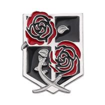 Broche De Joia De Anime Attack on Titan, Distintivo Do Regimento De Exploradores Asas Da Liberdade,