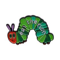 Broche De Lagarta Verde, Distintivo Metálico, Presente Divertido Para Mochilas E Acessórios De Broche De Lagarta Verde, Distintivo Metálico, Presente Divertido Para Mochilas E Acessórios De