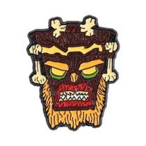 Broche De Metal Em Forma De Homem Selvagem, Engraçado, Estilo Tribal, Decoração Para Roupas E Bolsas