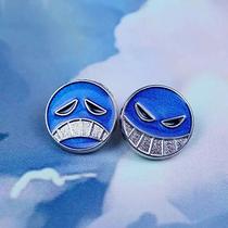 Broche De Metal Esmaltado One Piece Anime Ace Para Mochila, Joia De Manga Para Homens E Mulheres