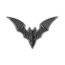 Broche De Morcego De Halloween Estilo Punk Vintage, Emblema De Animal Para Roupas E Bolsas, Presente
