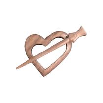 Broche de padrão animal de madeira Broche feito à mão adequado para xale cachecol camisola pulôver