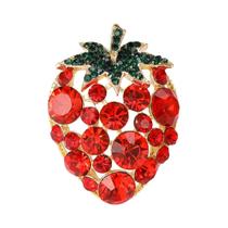 Broche de Romã e Melancia com Strass - Presente para Festa