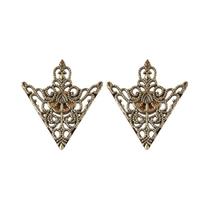 Broche Dourado Para Mulheres, Acessório De Moda Para Decote De Blusa, Acessório Para Camisa Feminina