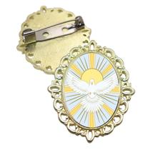 Broche Dourado Pomba Divino Espirito Terno Noivo lapela Qualidade Resinado Alto Padrão Casamentos Broche Dourado Pomba Divino Espirito Terno Noivo lapela Qualidade Resinado Alto Padrão Casamentos