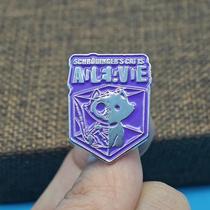 Broche Engraçado Gato De Schrödinger Morto E Vivo, Joia De Físico, Para Fãs Da Teoria Big Bang