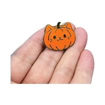 Broche Esmaltado De Abóbora De Halloween E Gato Com Lanterna, Alfinete De Lapela, Distintivos Para Broche Esmaltado De Abóbora De Halloween E Gato Com Lanterna, Alfinete De Lapela, Distintivos Para