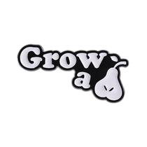 Broche Funny Pear Wordplay Alloy Enamel para blusa Broche Funny Pear Wordplay Alloy Enamel para blusa