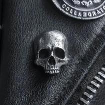 Broche Gótico De Caveira Para Halloween, Emblema De Metal Vintage Em Formato De Adaga, Mini Pin Para