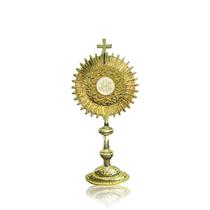 Broche Ostensório JHS Pequeno Ministro da Eucaristia 7cm