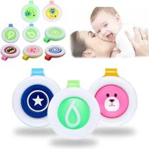 Broche Para Bebe 10 Unid Citronela Repelente Anti Mosquito