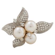 Broche Pérola Flor BRG0060