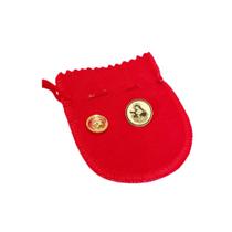 Broche Pin Alfinete Santa Rita de Cássia Banho de Ouro 18k