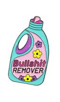 Broche Pin - Bullshit Remover - Pequeno - Jade Boylan