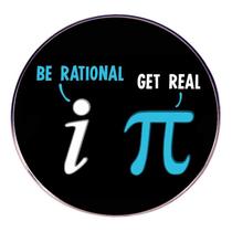 Broche Pin Funny Math Black Alloy Lapel Badge