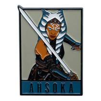 Broche Pin SalesOne Star Wars Ahsoka Card Alfinete de lapela esmaltado Broche Pin SalesOne Star Wars Ahsoka Card Alfinete de lapela esmaltado