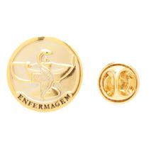 Broche Profissões Enfermagem Folheado A Ouro 18k Broche Profissões Enfermagem Folheado A Ouro 18k