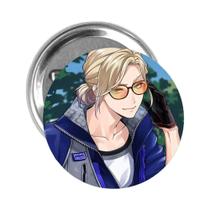 Broche Redondo De Anime E Desenho Animado Com Laser, Tema Jogo Twist Wonderland, Para Roupas E