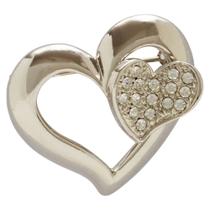 Broche Strass Coração BRG9581