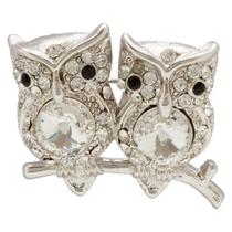 Broche Strass Corujinhas BRG0044