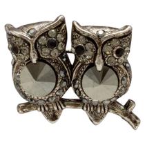 Broche Strass Corujinhas BRG0044